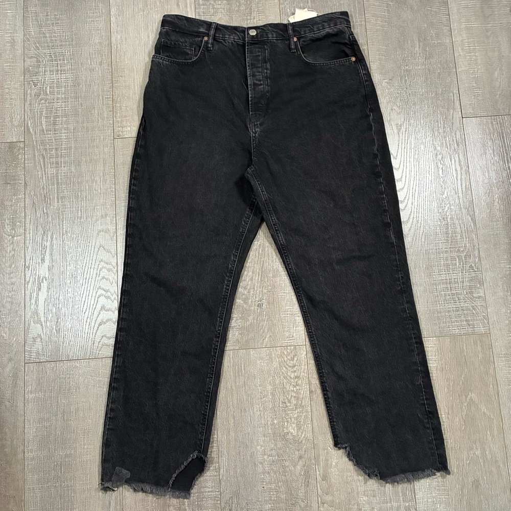 WE THE FREE Women’s Tapered Baggy High Rise Boyfriend Fit Jeans Size 32